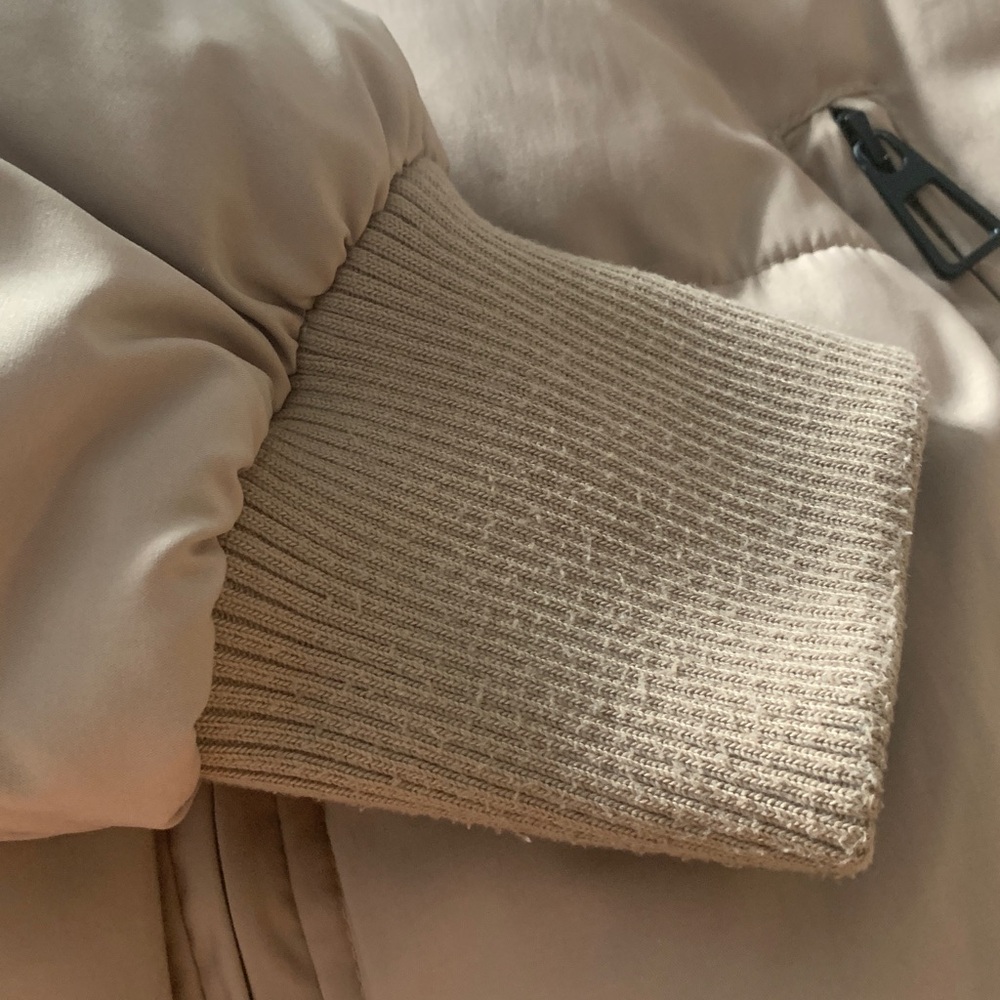 Tan Puffer Jacket - Picture 5 of 5